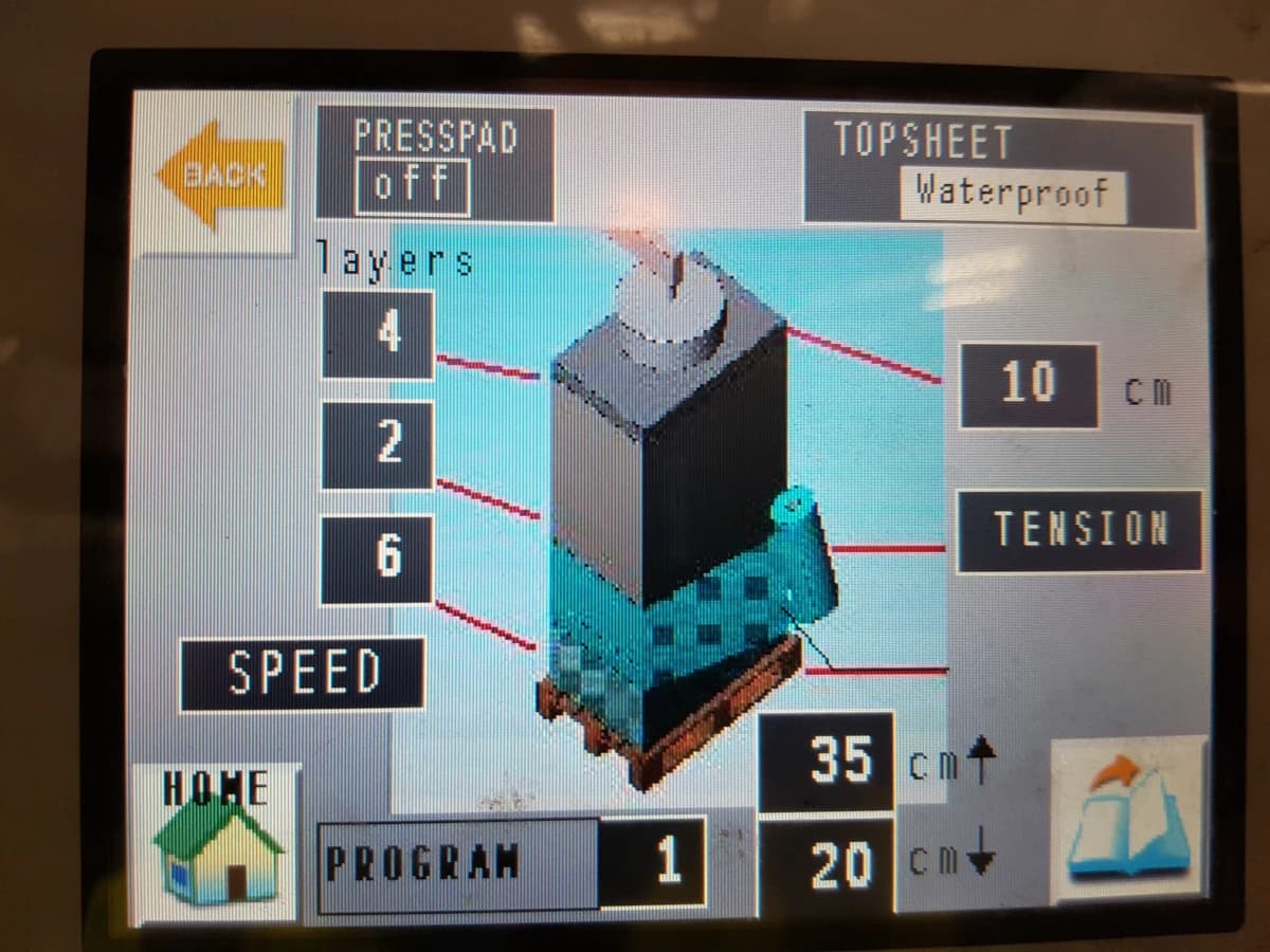 Food packaging conveyor system with Siemens PLC control panel