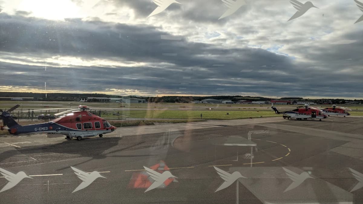Dynamic positioning system control panel on offshore marine vessel