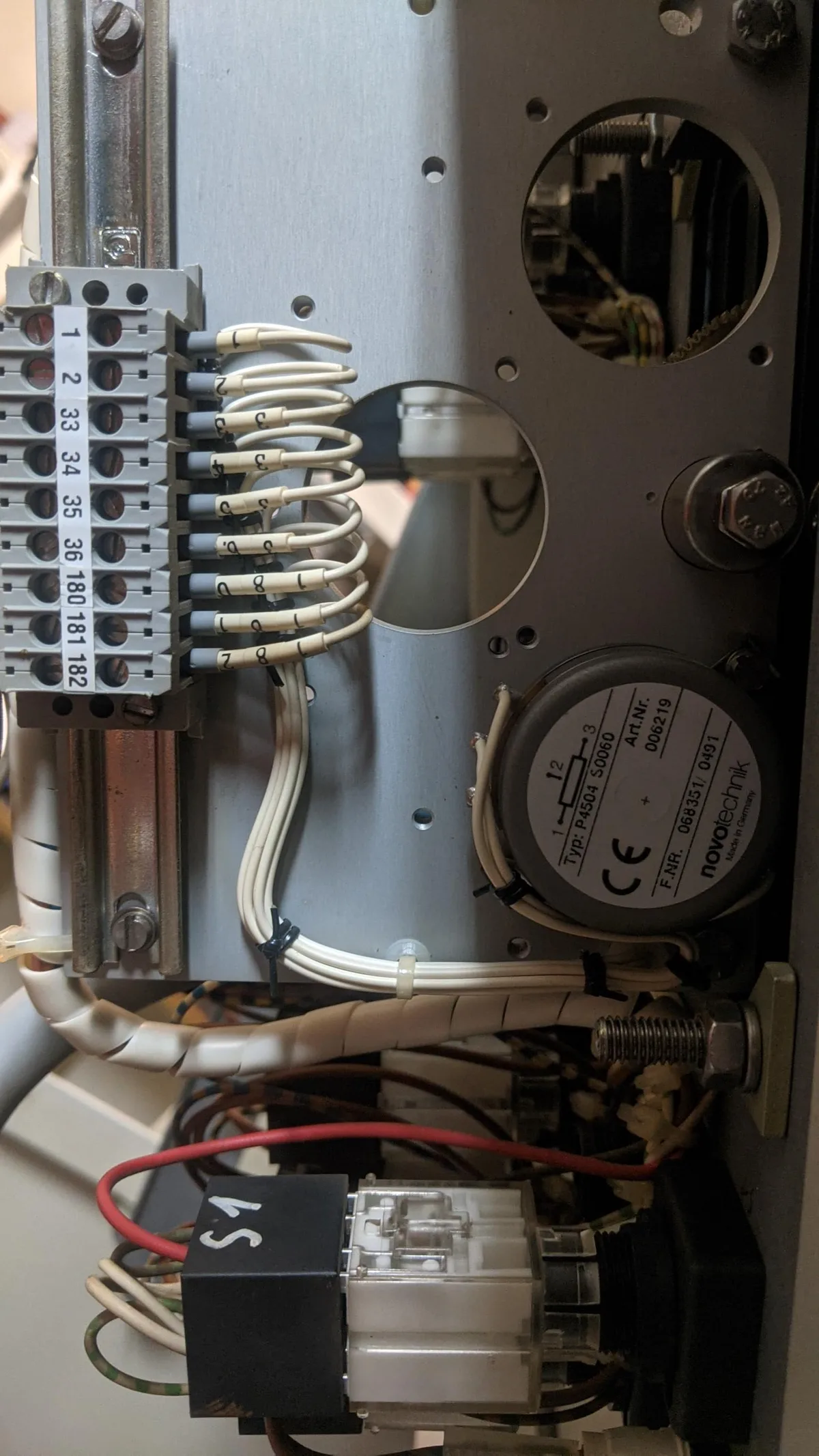 Worn and corroded CPP control lever potentiometer — cause of position feedback fault, Ashmit Engineering Ltd